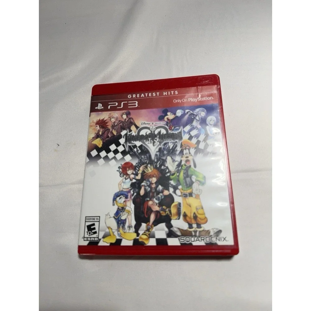 Kingdom Hearts HD 1.5 ReMIX (Sony PlayStation 3, 2013) CLEAN DISC COMPLETE